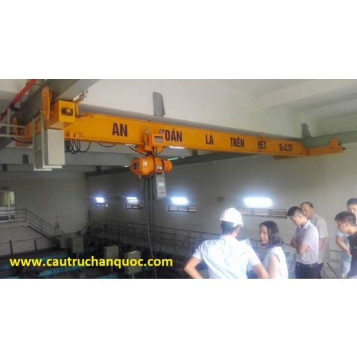 Cầu trục dầm treo tải 3 tấn hàn quốc khẩu độ 15m Cầu trục dầm treo tải 3 tấn hàn quốc khẩu độ 15m