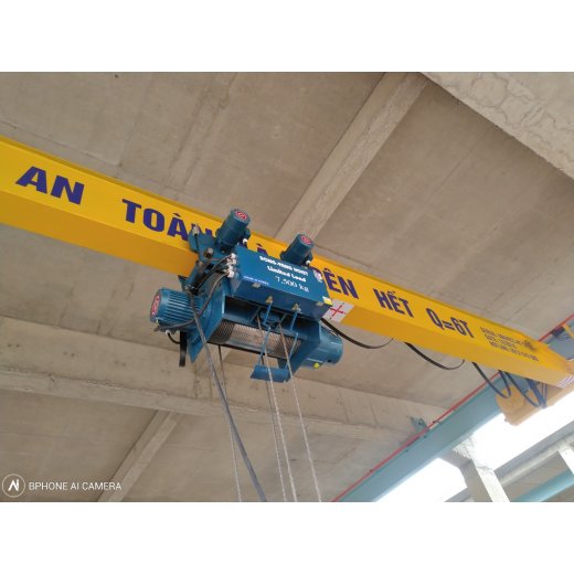 Palang cáp điện DONGYANG 7.5 tấn 9m dầm đơn Palang cáp điện DONGYANG 7.5 tấn 9m dầm đơn