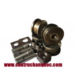 Bánh xe di chuyển cầu trục Hàn quốc tải mặt lăn 250